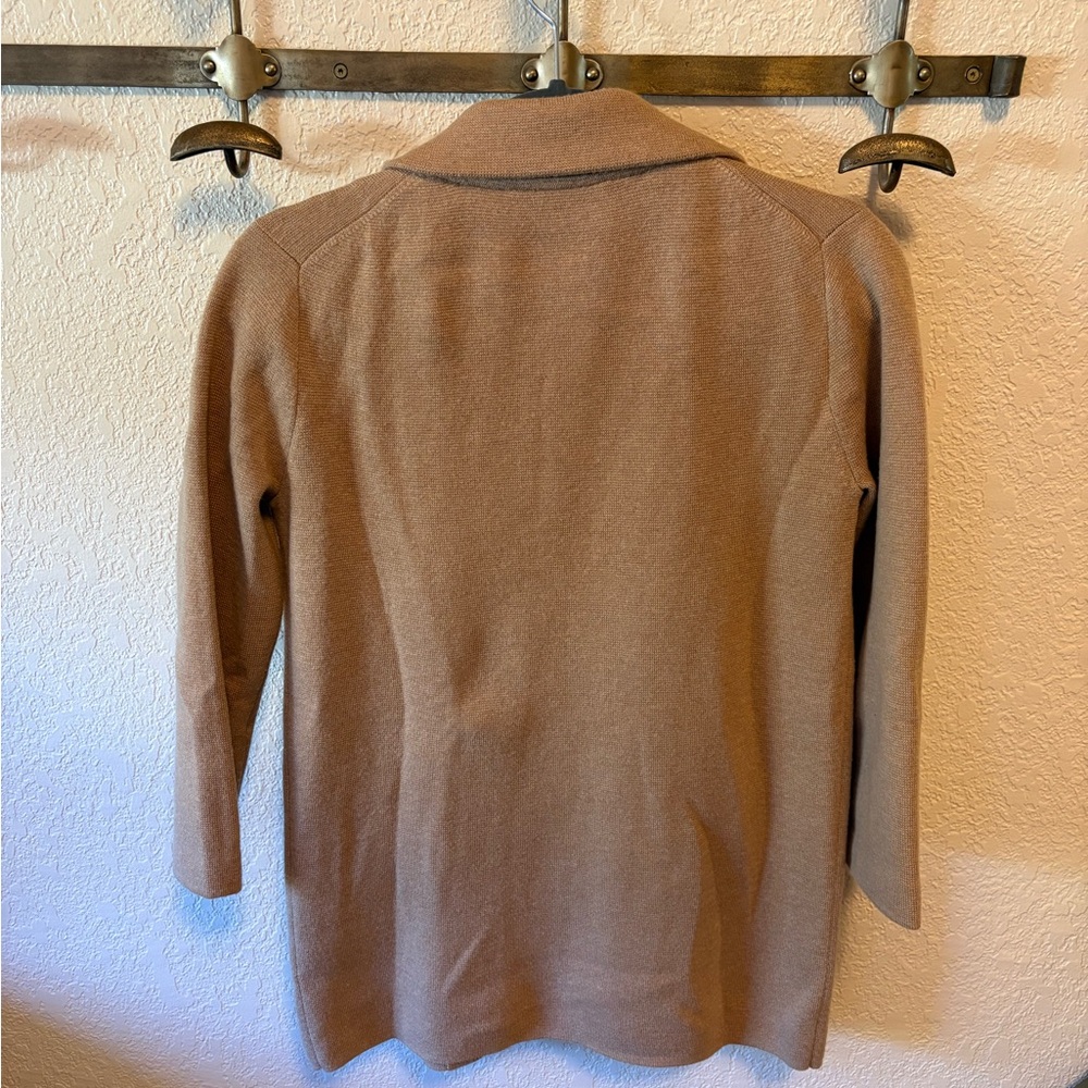 J. Crew Women's Camel Blazer sweater - Picture 5 of 5